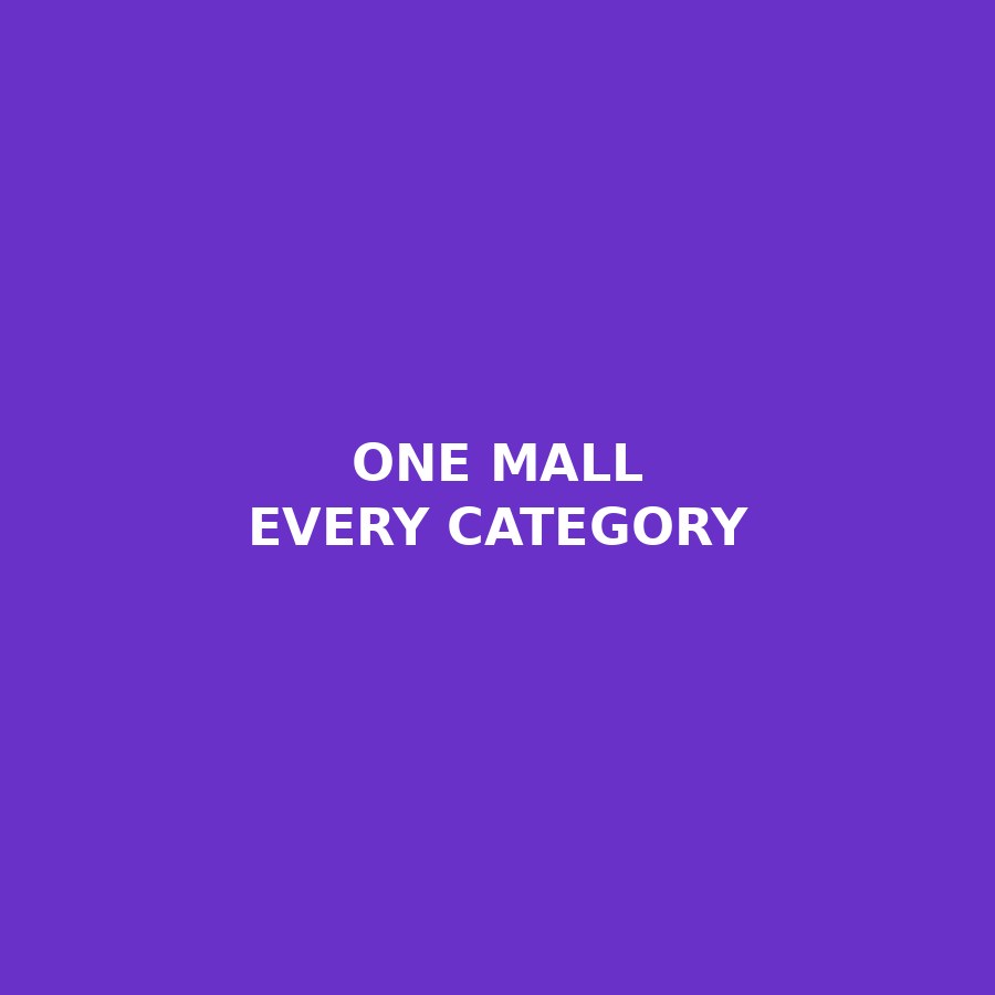 One Mall, Every Category