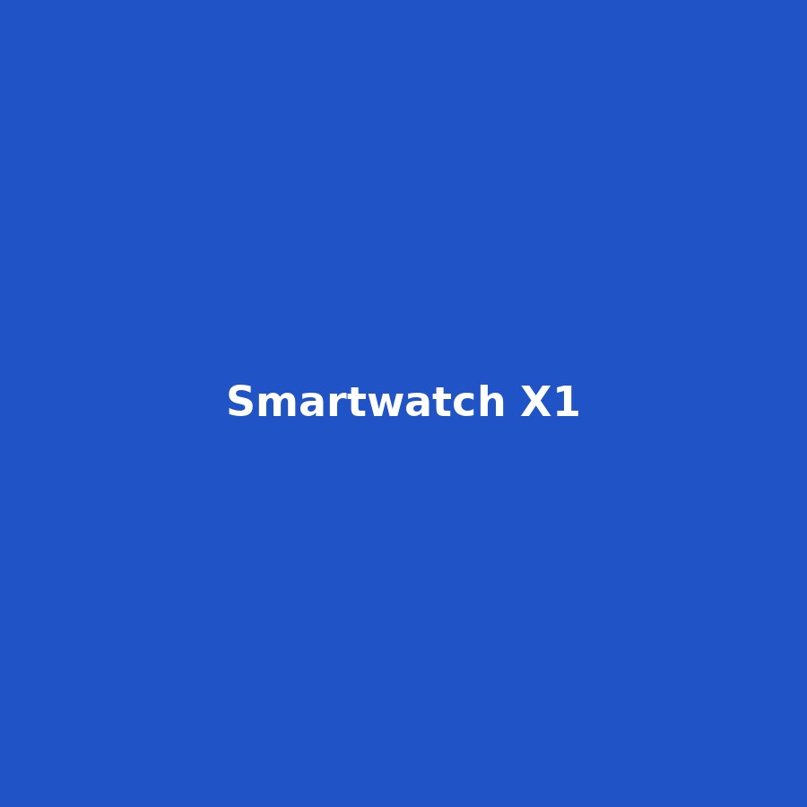 Smartwatch X1